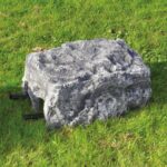 Roccia Copri Filtro Lusiana in grigio